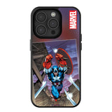 Marvel Avengers Captain America Cover Art MagSafe Compatible Phone Case for Apple iPhone