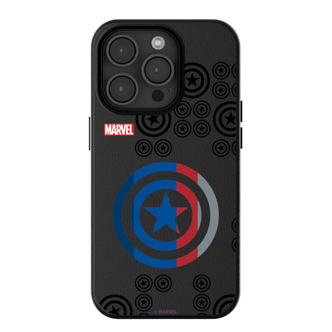 Marvel Avengers Captain America Sigil MagSafe Compatible Phone Case for Apple iPhone