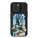 Star Wars Boba Fett Portrait Collage MagSafe Compatible Phone Case for Apple iPhone