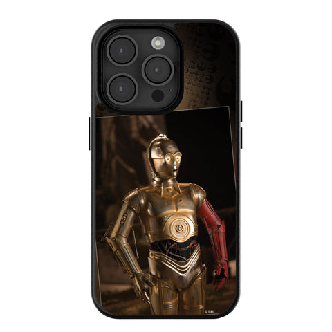 Star Wars C-3PO Portrait MagSafe Compatible Phone Case for Apple iPhone
