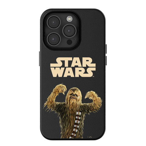 Star Wars Chewbacca Color Block MagSafe Compatible Phone Case for Apple iPhone