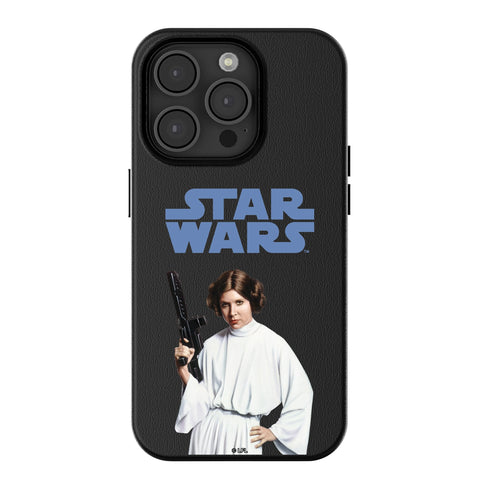 Star Wars Princess Leia Organa Color Block MagSafe Compatible Phone Case for Apple iPhone
