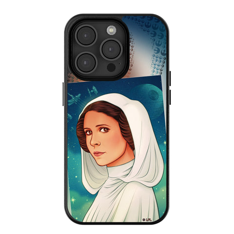Star Wars Princess Leia Organa Portrait MagSafe Compatible Phone Case for Apple iPhone