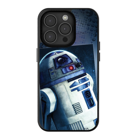 Star Wars R2-D2 Portrait MagSafe Compatible Phone Case for Apple iPhone