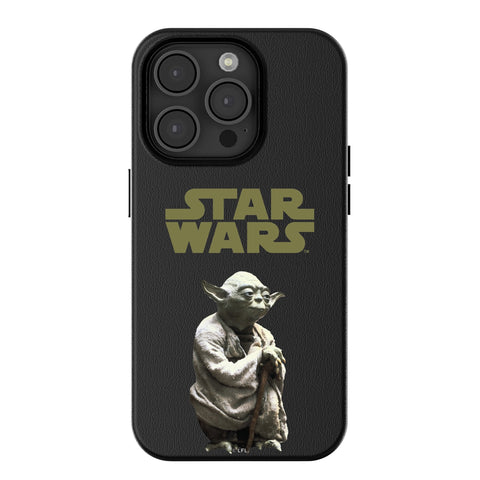 Star Wars Yoda Color Block MagSafe Compatible Phone Case for Apple iPhone