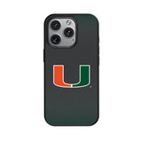 University of Miami Hurricanes Linen MagSafe Compatible Phone Case for Apple iPhone