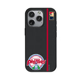 Philadelphia Phillies 1984-1991 - Cooperstown Collection Sidebar MagSafe Compatible Phone Case for Apple iPhone