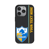 Los Angeles Chargers Historic Collection Personalized Sidebard MagSafe Compatible Phone Case for Apple iPhone