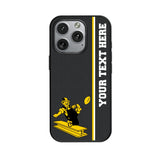 Pittsburgh Steelers 1961 Historic Collection Personalized Sidebard MagSafe Compatible Phone Case for Apple iPhone