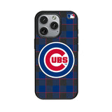 Chicago Cubs Plaid MagSafe Compatible Phone Case for Apple iPhone