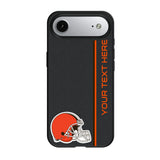 Cleveland Browns Personalized Sidebard MagSafe Compatible Phone Case for Apple iPhone 17 Series