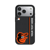 Baltimore Orioles Personalized Sidebard MagSafe Compatible Phone Case for Apple iPhone 17 Series