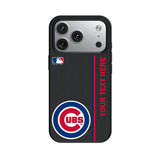 Chicago Cubs Personalized Sidebard MagSafe Compatible Phone Case for Apple iPhone 17 Series