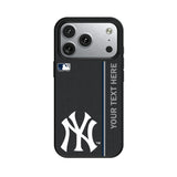 New York Yankees Personalized Sidebard MagSafe Compatible Phone Case for Apple iPhone 17 Series