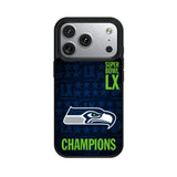 Seattle Seahawks 2026 Super Bowl MagSafe Compatible Phone Case for Apple iPhone 17 Series