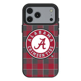University of Alabama Crimson Tide Plaid MagSafe Compatible Phone Case for Apple iPhone 17 Series