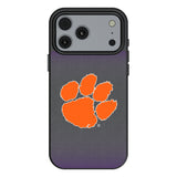 Clemson University Tigers Linen MagSafe Compatible Phone Case for Apple iPhone 17 Series