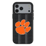 Clemson University Tigers Text Backdrop MagSafe Compatible Phone Case for Apple iPhone 17 Series