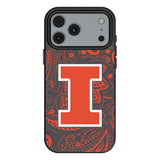 University of Illinois Fighting Illini Paisley MagSafe Compatible Phone Case for Apple iPhone 17 Series