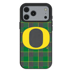 University of Oregon Ducks Plaid MagSafe Compatible Phone Case for Apple iPhone 17 Series
