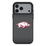 University of Arkansas Fayetteville Razorbacks Linen MagSafe Compatible Phone Case for Apple iPhone 17 Series