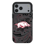 University of Arkansas Fayetteville Razorbacks Paisley MagSafe Compatible Phone Case for Apple iPhone 17 Series