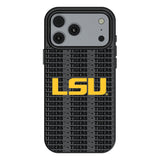 Louisiana State University Tigers Text Backdrop MagSafe Compatible Phone Case for Apple iPhone 17 Series