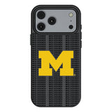 University of Michigan Wolverines Text Backdrop MagSafe Compatible Phone Case for Apple iPhone 17 Series