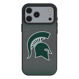 Michigan State University Spartans Linen MagSafe Compatible Phone Case for Apple iPhone 17 Series