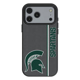 Michigan State University Spartans Sidebar MagSafe Compatible Phone Case for Apple iPhone 17 Series