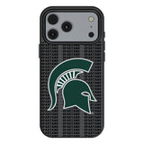 Michigan State University Spartans Text Backdrop MagSafe Compatible Phone Case for Apple iPhone 17 Series