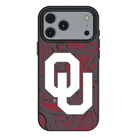 University of Oklahoma Sooners Paisley MagSafe Compatible Phone Case for Apple iPhone 17 Series