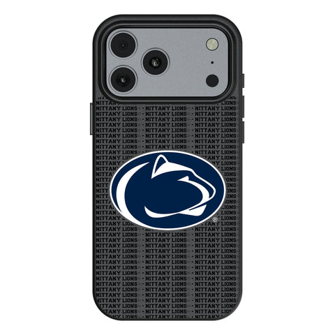Pennsylvania State University Nittany Lions Text Backdrop MagSafe Compatible Phone Case for Apple iPhone 17 Series