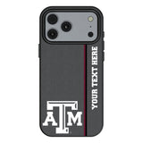 Texas A&M University Aggies Personalized Sidebard MagSafe Compatible Phone Case for Apple iPhone 17 Series