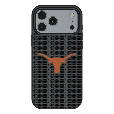 University of Texas Longhorns Text Backdrop MagSafe Compatible Phone Case for Apple iPhone 17 Series