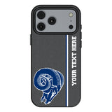 Los Angeles Rams Historic Collection Personalized Sidebard MagSafe Compatible Phone Case for Apple iPhone 17 Series