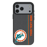 Miami Dolphins 1966-1973 Historic Collection Personalized Sidebard MagSafe Compatible Phone Case for Apple iPhone 17 Series