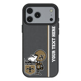 New Orleans Saints Historic Collection Personalized Sidebard MagSafe Compatible Phone Case for Apple iPhone 17 Series