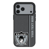 Oakland Raiders 1963 Historic Collection Personalized Sidebard MagSafe Compatible Phone Case for Apple iPhone 17 Series