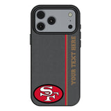 San Francisco 49ers Historic Collection Personalized Sidebard MagSafe Compatible Phone Case for Apple iPhone 17 Series