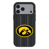 University of Iowa Hawkeyes Text Backdrop MagSafe Compatible Phone Case for Apple iPhone 17 Series