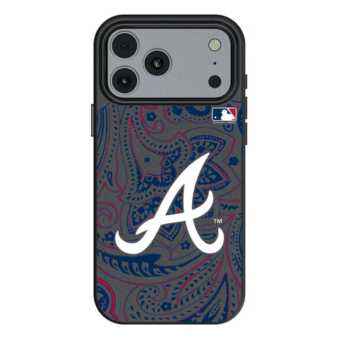 Atlanta Braves Paisley MagSafe Compatible Phone Case for Apple iPhone 17 Series