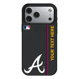 Atlanta Braves Personalized Sidebard MagSafe Compatible Phone Case for Apple iPhone 17 Series
