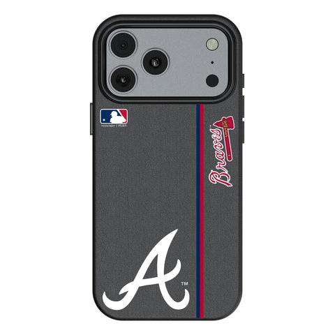 Atlanta Braves Sidebar MagSafe Compatible Phone Case for Apple iPhone 17 Series