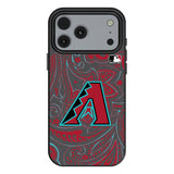 Arizona Diamondbacks Paisley MagSafe Compatible Phone Case for Apple iPhone 17 Series