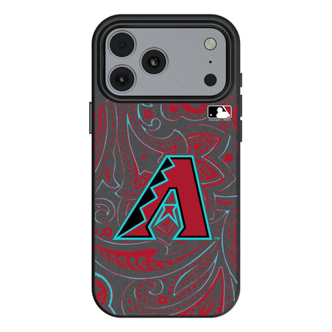 Arizona Diamondbacks Paisley MagSafe Compatible Phone Case for Apple iPhone 17 Series
