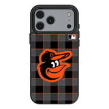 Baltimore Orioles Plaid MagSafe Compatible Phone Case for Apple iPhone 17 Series