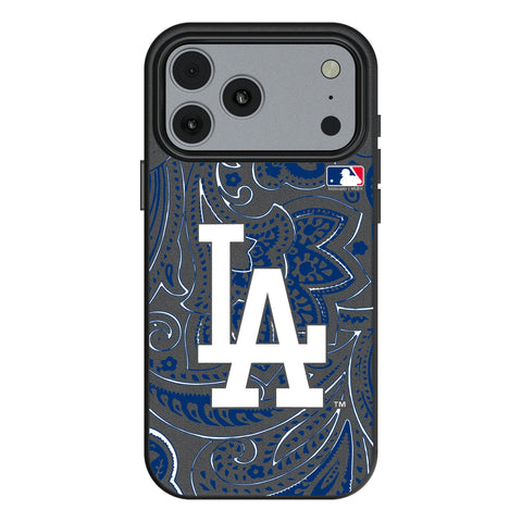 LA Dodgers Paisley MagSafe Compatible Phone Case for Apple iPhone 17 Series