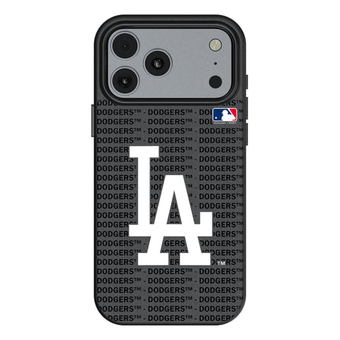 LA Dodgers Text Backdrop MagSafe Compatible Phone Case for Apple iPhone 17 Series