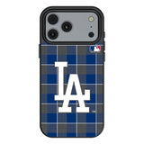 LA Dodgers Plaid MagSafe Compatible Phone Case for Apple iPhone 17 Series